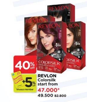 Promo Harga Revlon Colorsilk  - Watsons