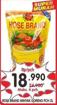 Promo Harga ROSE BRAND Minyak Goreng 2 ltr - Superindo