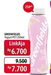 Promo Harga GREENFIELDS Yogurt Drink 250 ml - Alfamidi