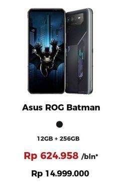 Promo Harga Asus ROG Batman 12 GB + 256GB  - Erafone