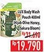 Promo Harga LUX Botanicals Body Wash Hijab Series Zaitun Madu, Sakura Bloom 400 ml - Hypermart