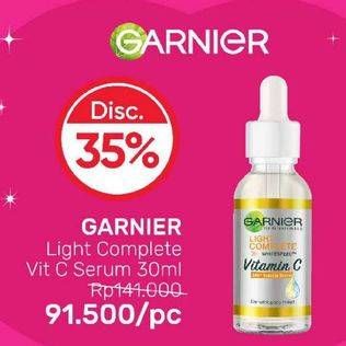 Promo Harga GARNIER Booster Serum Light Complete Vitamin C 30 ml - Guardian
