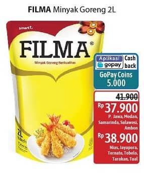 Promo Harga Filma Minyak Goreng 2000 ml - Alfamidi