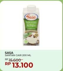 Promo Harga Sasa Santan Cair 200 ml - Yogya