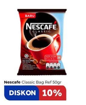 Promo Harga Nescafe Classic Coffee 50 gr - Carrefour