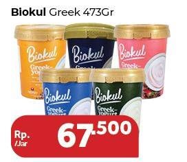 Promo Harga BIOKUL Greek Yogurt 473 gr - Carrefour