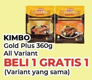 Promo Harga Kimbo Gold Plus Bratwurst All Variants 360 gr - Yogya