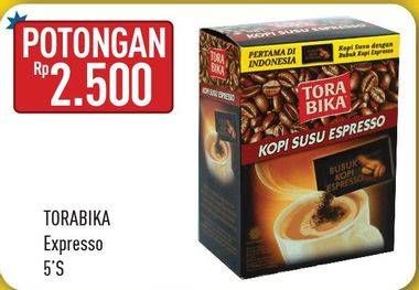 Promo Harga Torabika Kopi Susu Espresso 5 pcs - Hypermart