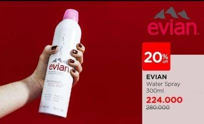 Promo Harga Evian Facial Spray 300 ml - Watsons