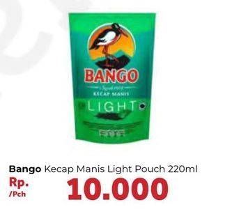Promo Harga BANGO Kecap Manis Light 220 ml - Carrefour