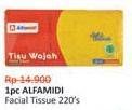 Promo Harga Alfamidi Facial Tissue 220 sheet - Alfamidi