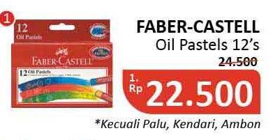 Promo Harga FABER-CASTELL Oil Pastels 12 pcs - Alfamidi