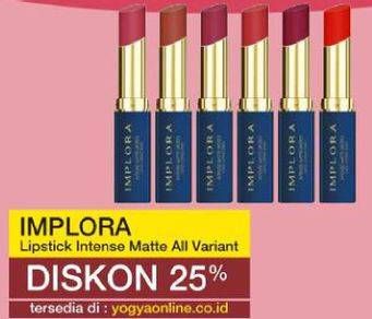Promo Harga IMPLORA Lipstick Intense Matte All Variants 3 gr - Yogya