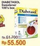 Promo Harga DIABETASOL Sweetener 100 pcs - Indomaret