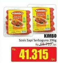 Promo Harga KIMBO Sosis Sapi Serbaguna 396 gr - Hari Hari