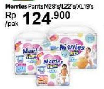 Promo Harga Merries Pants M28, L22, XL19  - Carrefour