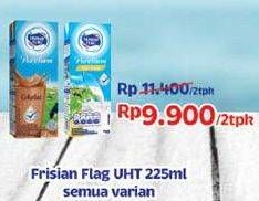 Promo Harga FRISIAN FLAG Susu UHT Purefarm All Variants per 2 pcs 225 ml - Indomaret