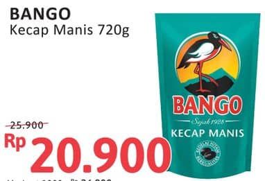 Promo Harga Bango Kecap Manis 735 ml - Alfamidi