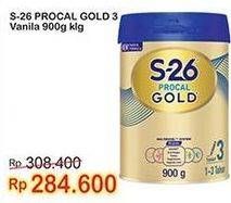 Promo Harga S26 Procal Gold Susu Pertumbuhan Vanilla 900 gr - Indomaret