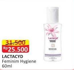 Promo Harga LACTACYD Feminime Hygiene 60 ml - Alfamart