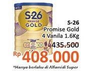 Promo Harga S26 Promise Gold Susu Pertumbuhan Vanilla 1600 gr - Alfamidi
