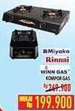 Promo Harga Miyako/Rinnai/Winn Gas Kompor Gas  - Hypermart