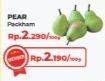 Promo Harga Pear Packham per 100 gr - Yogya