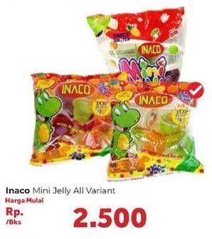 Promo Harga INACO Mini Jelly per 5 cup 15 gr - Carrefour