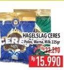 Promo Harga CERES Hagelslag Rice Choco Classic, Milk, Festive 225 gr - Hypermart