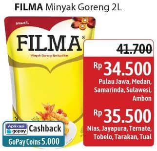 Promo Harga Filma Minyak Goreng 2000 ml - Alfamidi