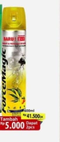 Promo Harga FORCE MAGIC Insektisida Spray 600 ml - Alfamart