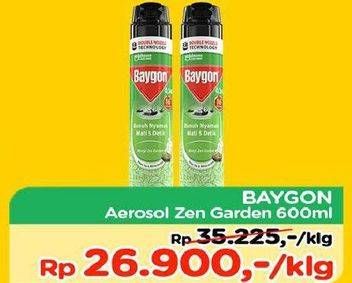 Promo Harga BAYGON Insektisida Spray Zen Garden 675 ml - TIP TOP