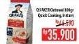 Promo Harga Quaker Oatmeal Instant, Quick Cooking 800 gr - Hypermart