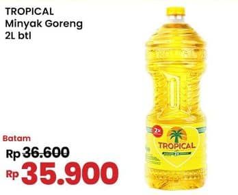 Promo Harga Tropical Minyak Goreng 2000 ml - Indomaret