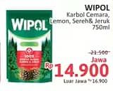 Promo Harga Wipol Karbol Wangi Sereh Jeruk, Lemon 750 ml - Alfamidi