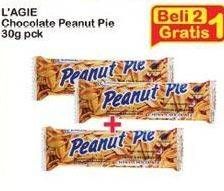 Promo Harga LAGIE Peanut Pie 30 gr - Indomaret