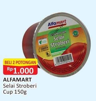 Promo Harga ALFAMART Selai Strawberry 150 gr - Alfamart