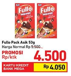 Promo Harga FULLO Pack Asik 53 gr - Carrefour