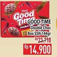 Promo Harga Good Time Cookies Chocochips Double Choc 144 gr - Hypermart
