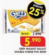 Promo Harga GERY Malkist Double Cheese 80 gr - Superindo