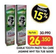 Promo Harga DARLIE Toothpaste Tea Care Green Tea Jasmine 160 gr - Superindo