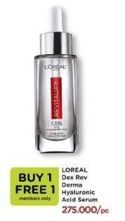 Promo Harga LOREAL Revitalift Hyaluronic Acid Serum 15 ml - Watsons