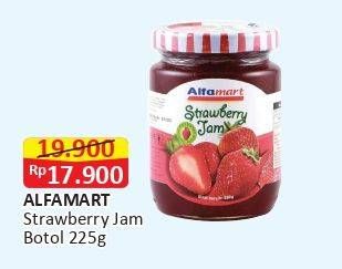 Promo Harga ALFAMART Selai Strawberry 225 gr - Alfamart
