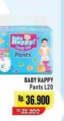Promo Harga Baby Happy Body Fit Pants L20 20 pcs - Alfamart