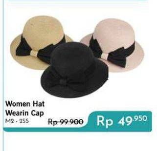 Promo Harga OKIDOKI Women Hat Wearin Cap  - Carrefour