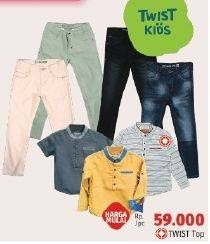 Promo Harga TWIST KIDS Kids Top  - LotteMart