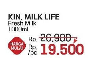 Promo Harga KIN/Milk Life Fresh Milk  - LotteMart