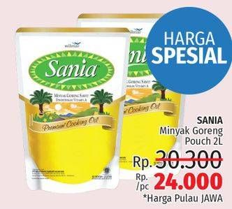 Promo Harga SANIA Minyak Goreng 2 ltr - LotteMart