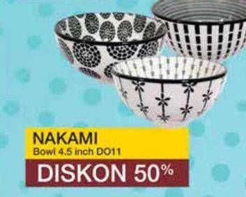 Promo Harga Nakami Bowl 4.5 Inch  - Yogya