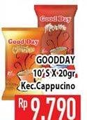 Promo Harga Good Day Instant Coffee 3 in 1 per 10 sachet 20 gr - Hypermart